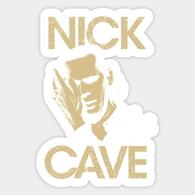 Nick Cave Sticker by arivasrobbins